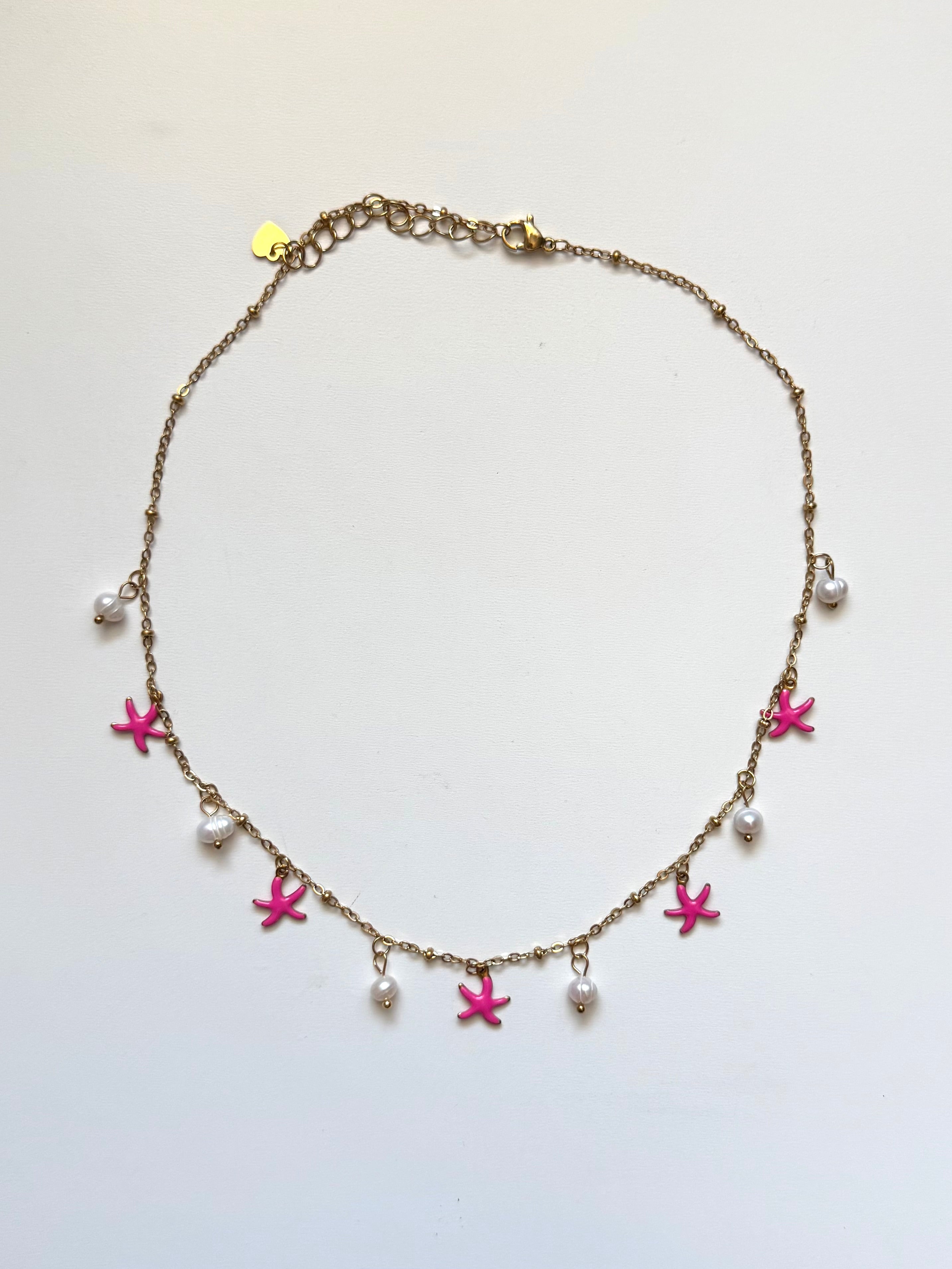Collana Perle e Stelle Marine