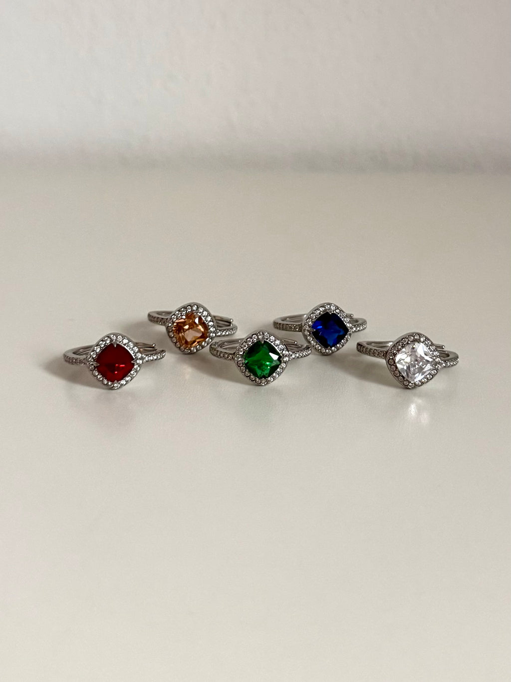 Anello Diana Rombo